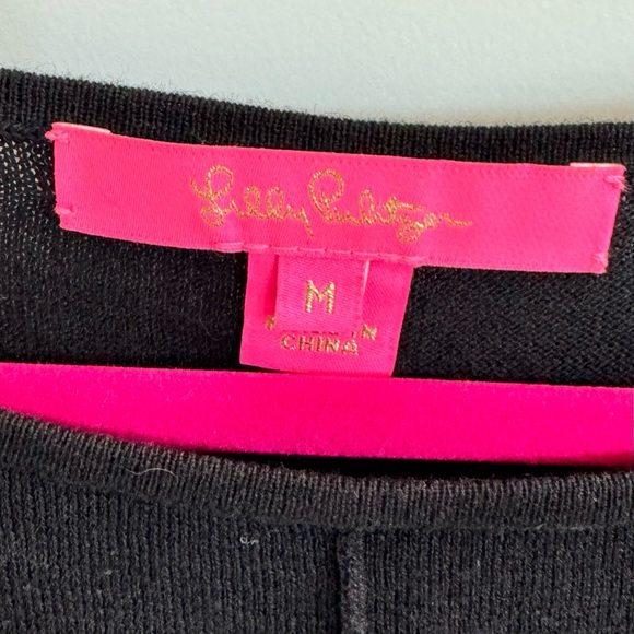 Jozlyn Oversized Pullover Sweater in Onyx- Medium - Picture 3 of 4